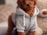 Koyu Kırmızı Toy Poodle Yavru