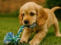 Cocker yavrumuz sağlık ve ırk garantilidir