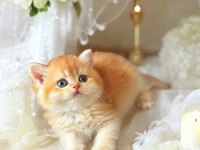 Lisanslı Üretim Evinden British Shorthair Golden