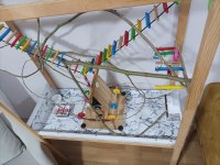 El Yapımı Geniş Ahşap Oyun Kafesi