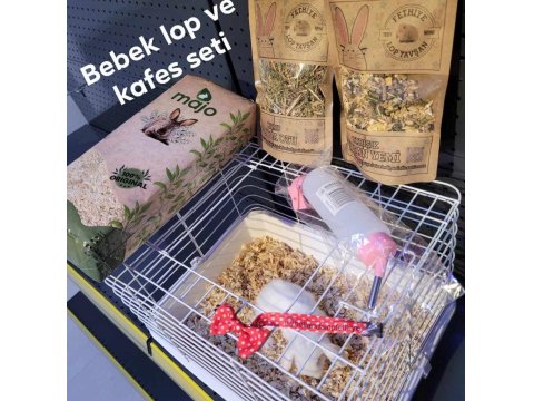 Lop Tavşanı Ve Kafes Setleri