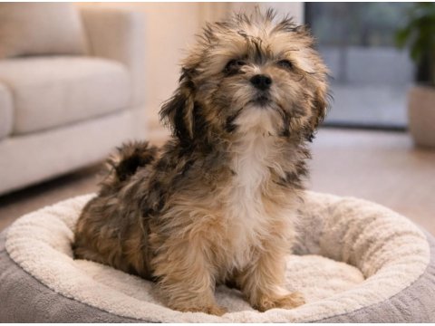 Nadir Altın Çikolata Shih Tzu Yavru – 10 Ocak Doğumlu